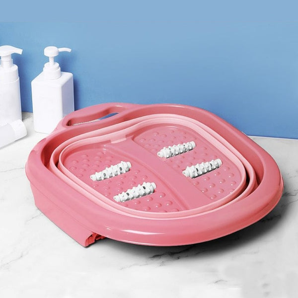 Foldable Footbath Plain Foaming Massage