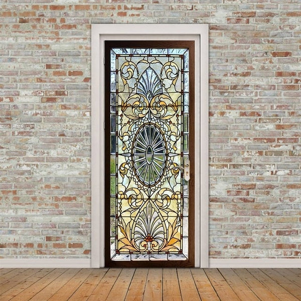 Simple European Door Stickers