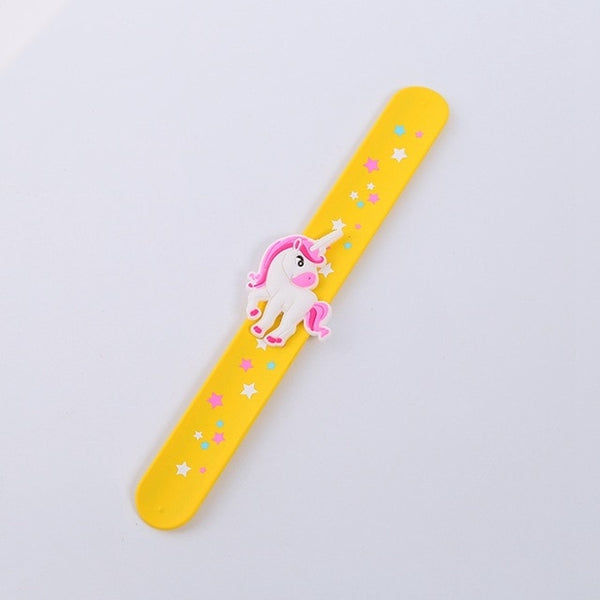 Unicorn Slap Snap Wrap Wristband Band