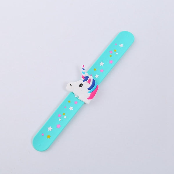 Unicorn Slap Snap Wrap Wristband Band