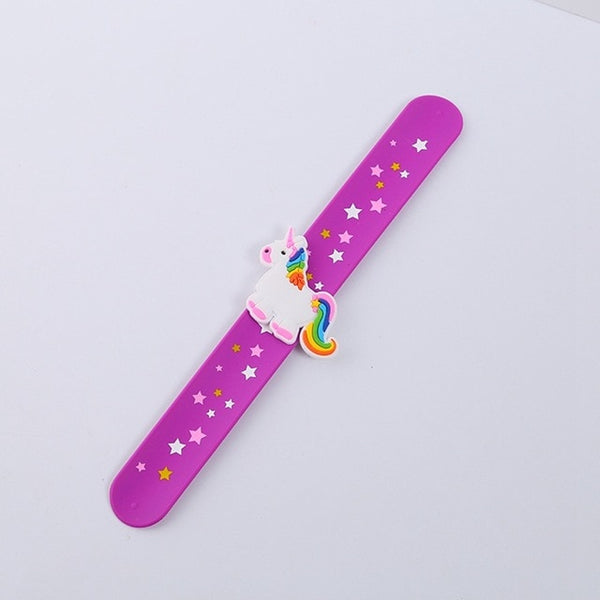 Unicorn Slap Snap Wrap Wristband Band