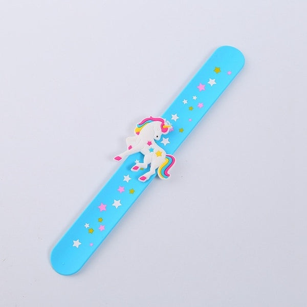 Unicorn Slap Snap Wrap Wristband Band
