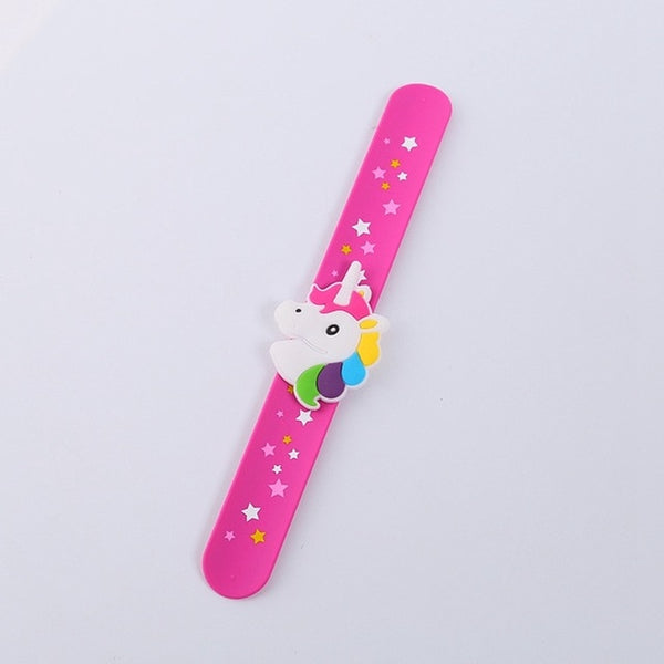 Unicorn Slap Snap Wrap Wristband Band