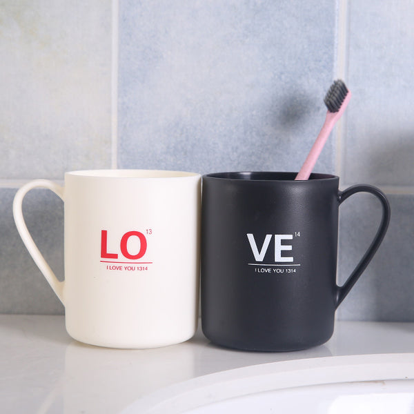 Large Capacity Plastic Toothbrush Mug