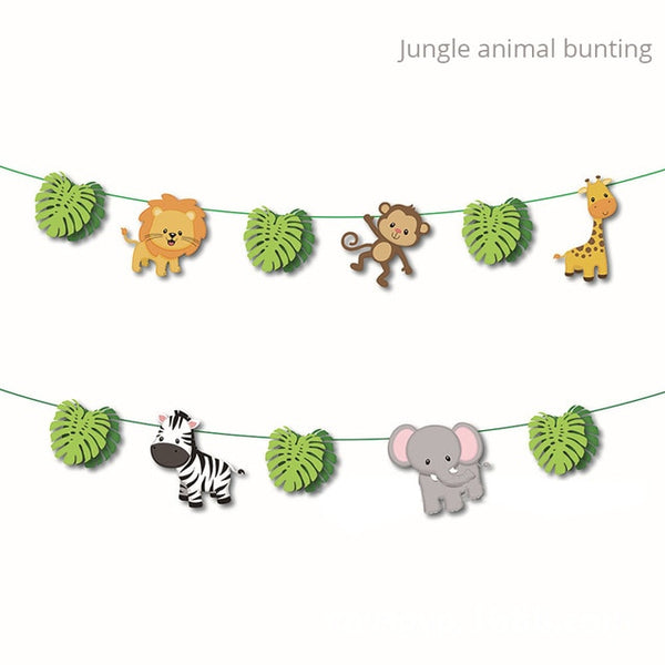 Cyuan Jungle Birthday Party Decoration
