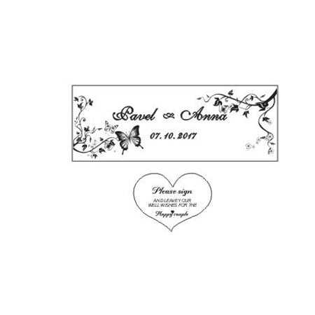 Personalized Wedding Guest Book