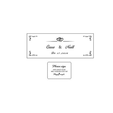 Personalized Wedding Guest Book