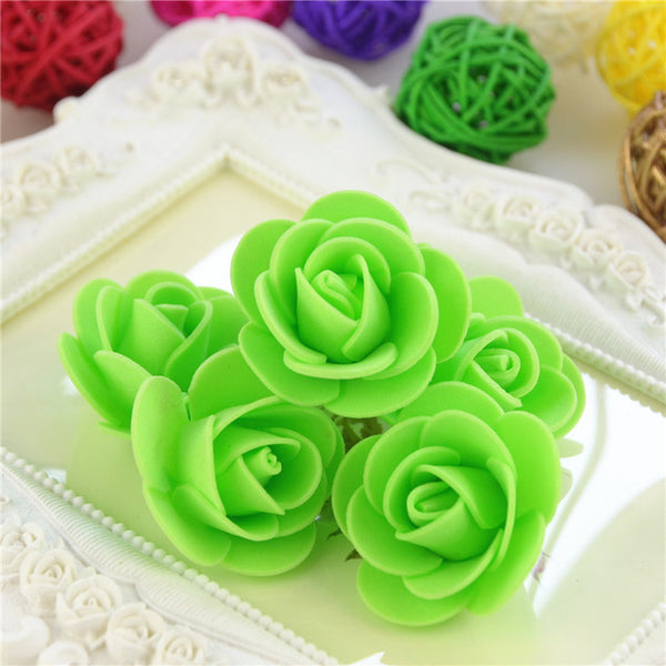 Multicolor Mini PE Foam Rose 50pcs/ Bag