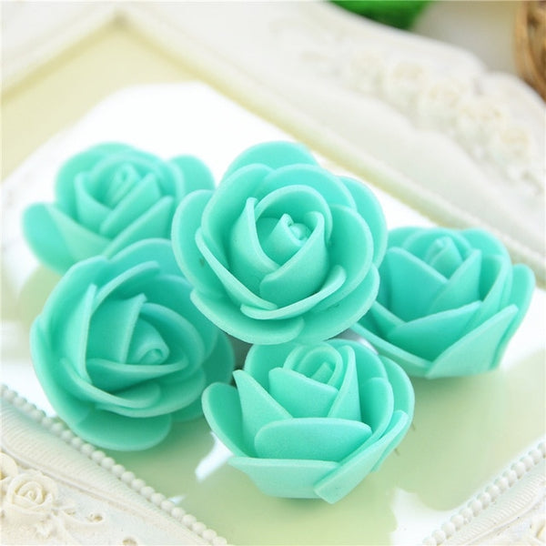 Multicolor Mini PE Foam Rose 50pcs/ Bag