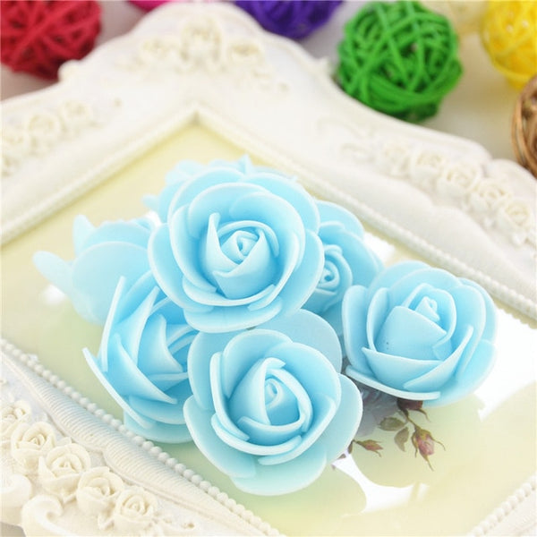 Multicolor Mini PE Foam Rose 50pcs/ Bag