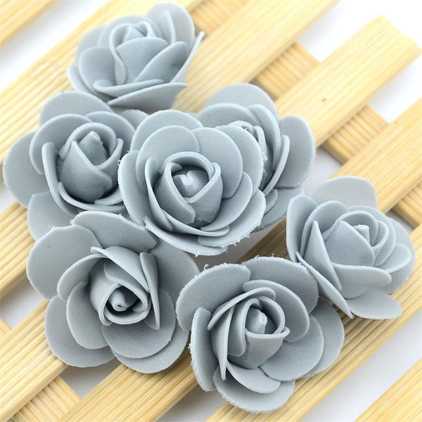Multicolor Mini PE Foam Rose 50pcs/ Bag