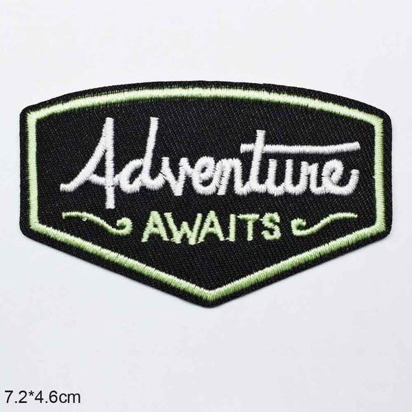 Journey Bus Outdoor Hiking Theme Clothes Patches