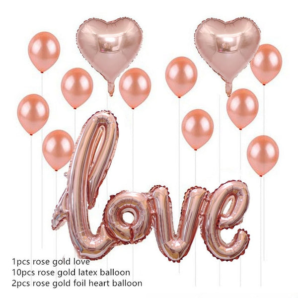 Rose Gold Bride 1set 16inch