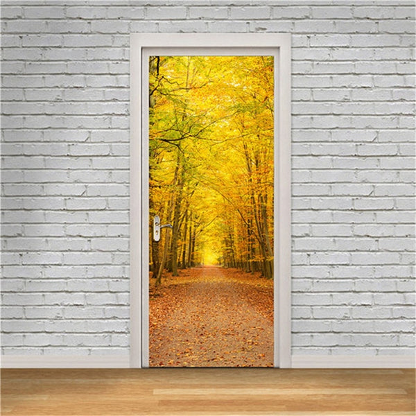 Door Decoration Wallpaper