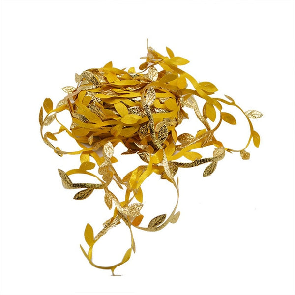 Silk Leaf-Shaped Handmake 10m