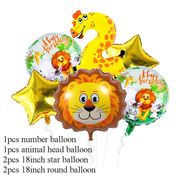 Cyuan Jungle Birthday Party Decoration