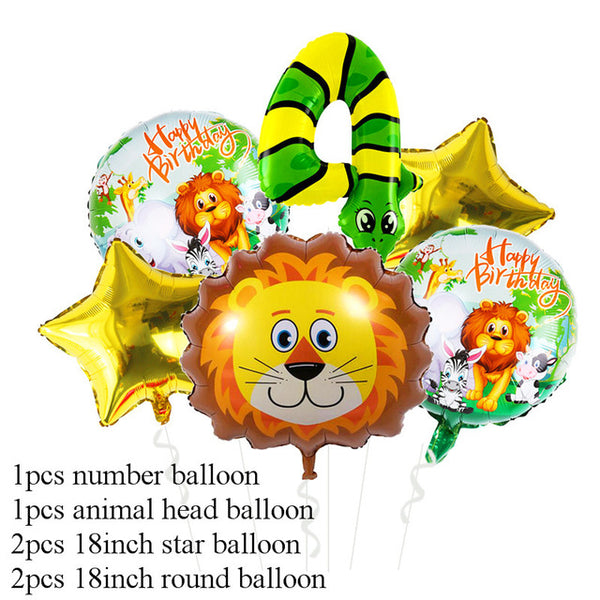 Cyuan Jungle Birthday Party Decoration