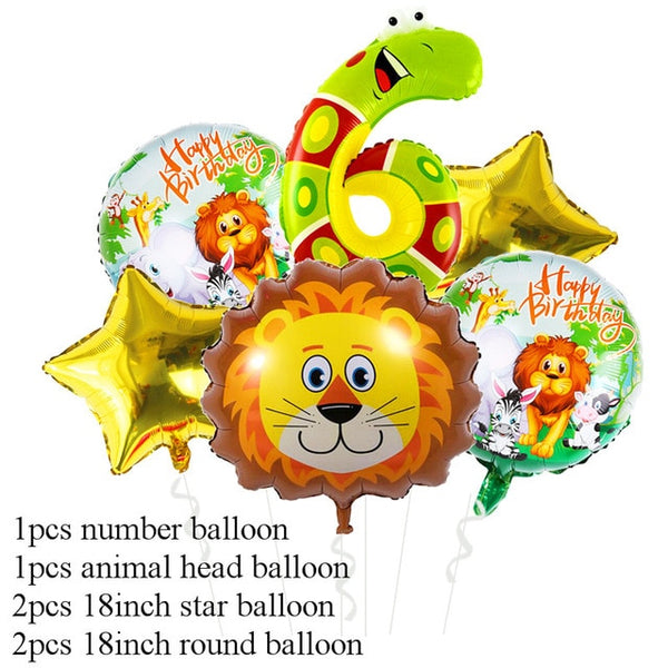 Cyuan Jungle Birthday Party Decoration