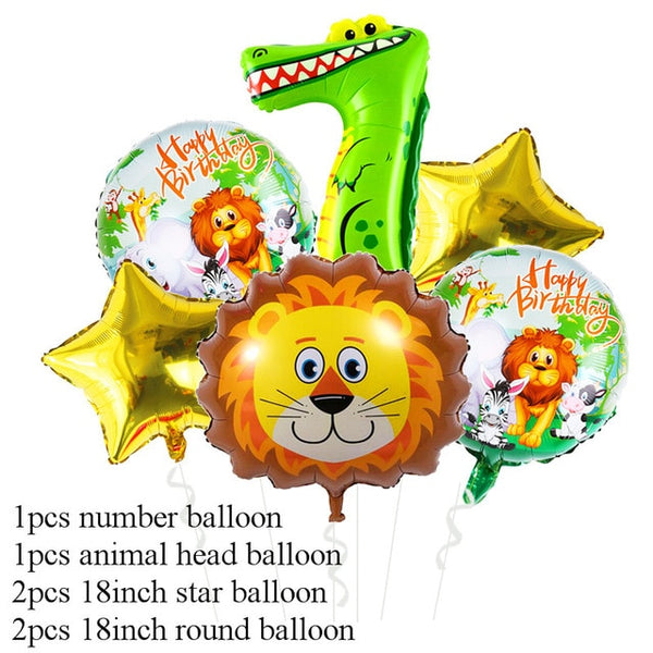 Cyuan Jungle Birthday Party Decoration