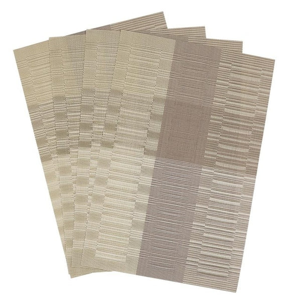 Bamboo Plastic Placemats 4 PVC