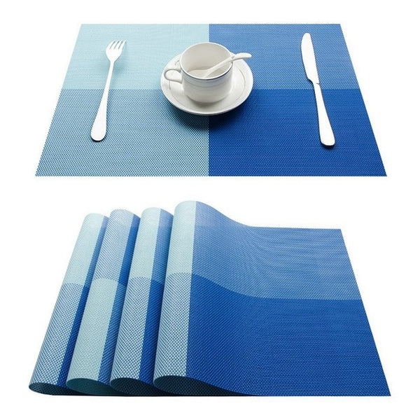 Bamboo Plastic Placemats 4 PVC