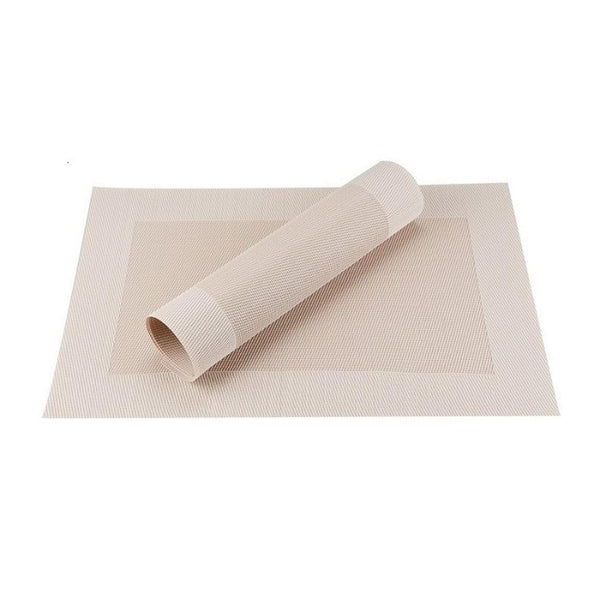 Bamboo Plastic Placemats 4 PVC