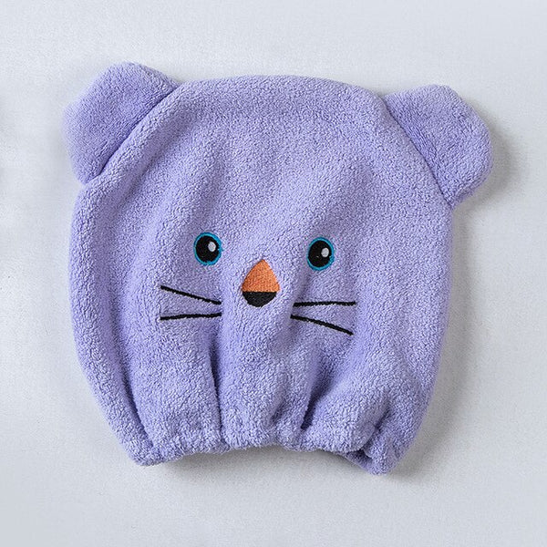 Hygroscopicity And Breathability Towel Cap