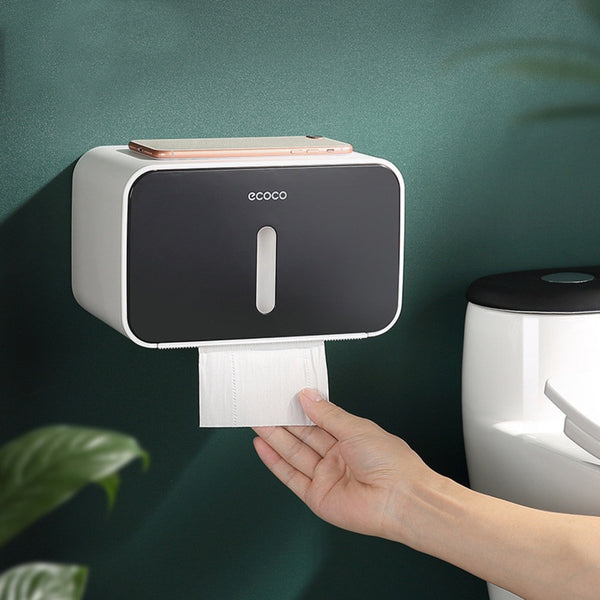 Waterproof Wall Mount Toilet Paper Holder