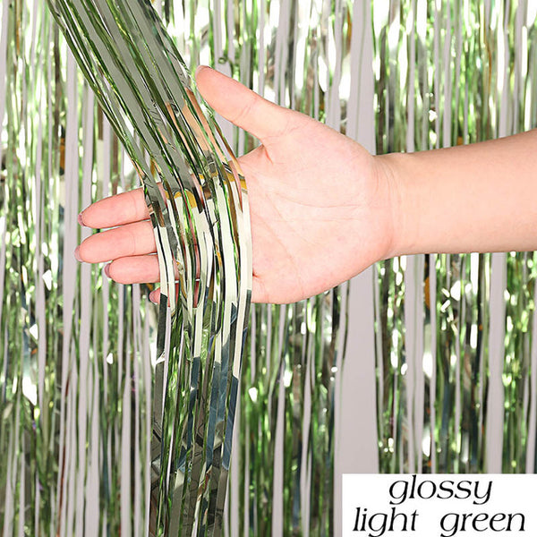 Wedding Decoration Backdrop Foil Rain Curtain
