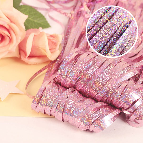 Wedding Decoration Backdrop Foil Rain Curtain