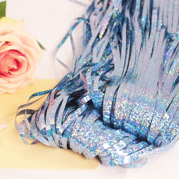 Wedding Decoration Backdrop Foil Rain Curtain