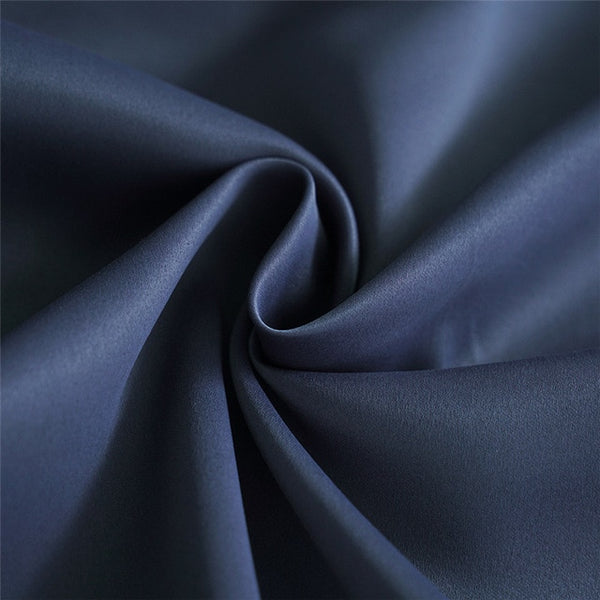 White Thermal Insulated Blackout Curtains