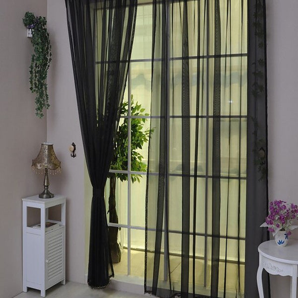 Door Window Curtain Drape Panel 1 Pcs