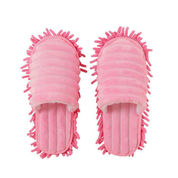 Floor Dust Cleaning Foot Shoes 1 Pair