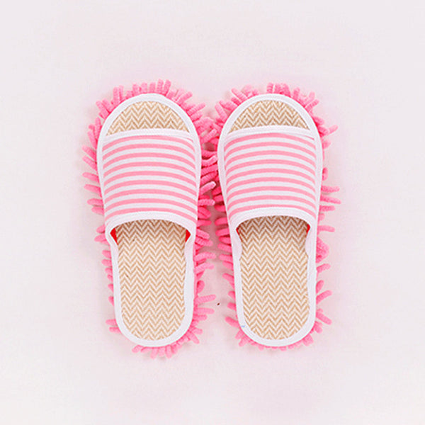 Floor Dust Cleaning Foot Shoes 1 Pair