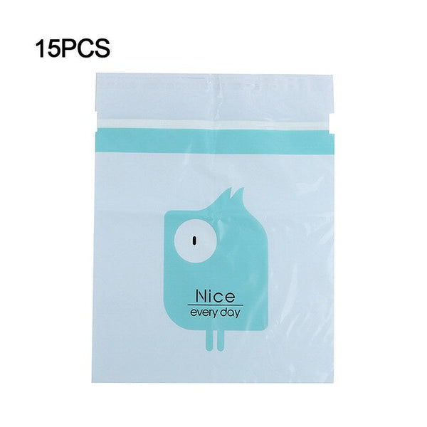 Useful 15pcs Paste Creative Cute Bag