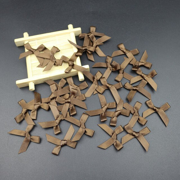 Satin Ribbon Bows 50-200Pcs