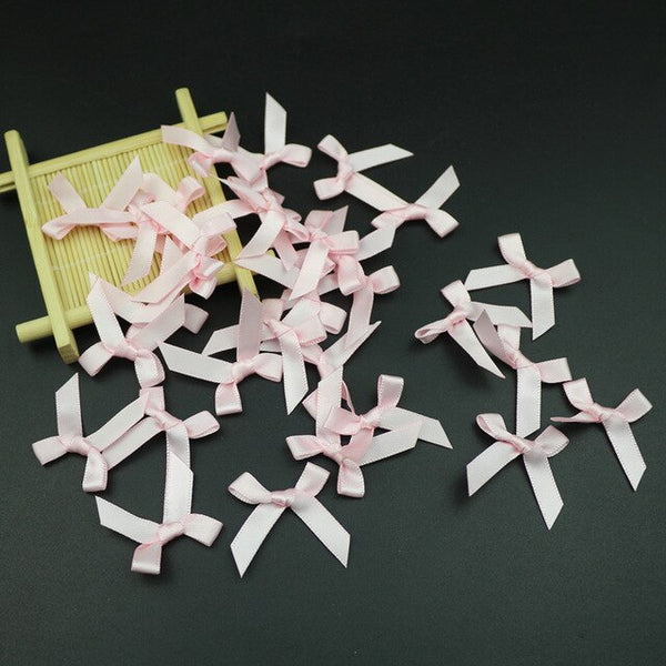 Satin Ribbon Bows 50-200Pcs