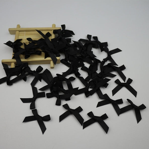 Satin Ribbon Bows 50-200Pcs