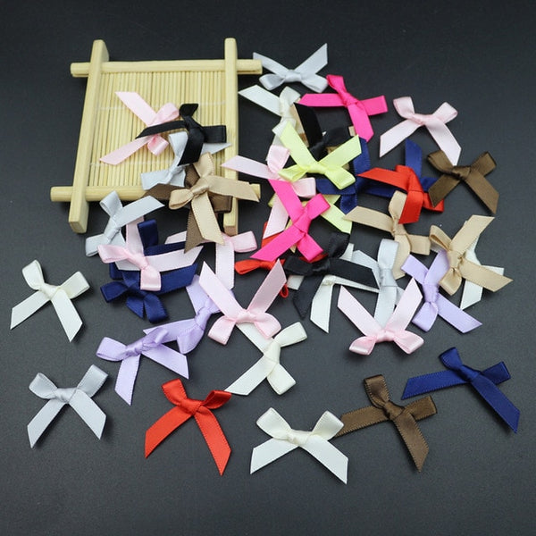 Satin Ribbon Bows 50-200Pcs