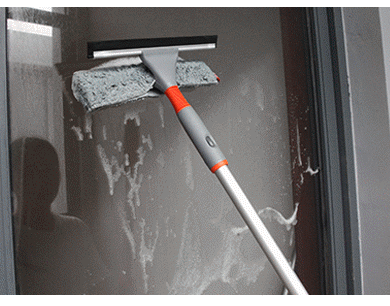 Super Long Glass Window Squeegee Brush
