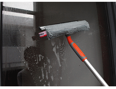 Super Long Glass Window Squeegee Brush