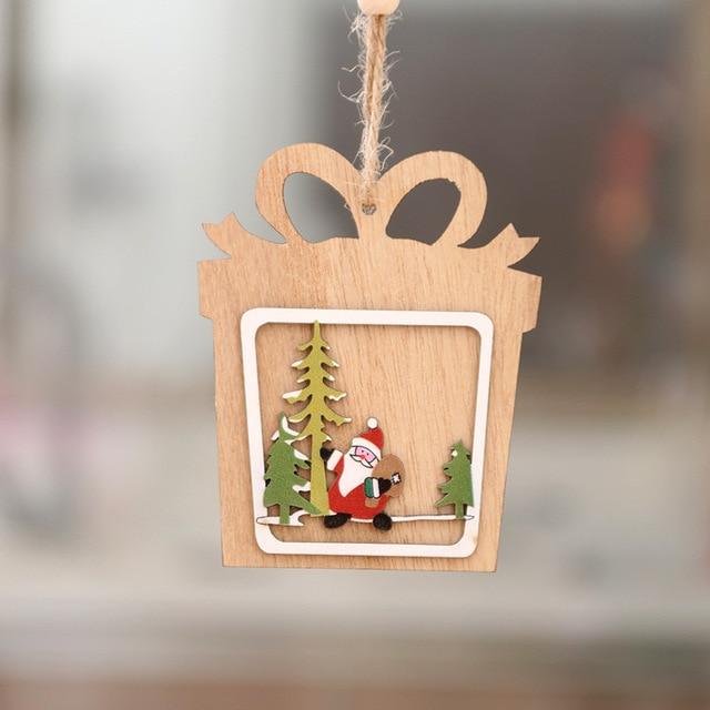 Christmas Ornament
 Wooden Hanging