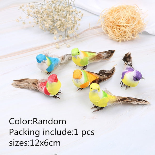 Cute Artificial Bird Foam