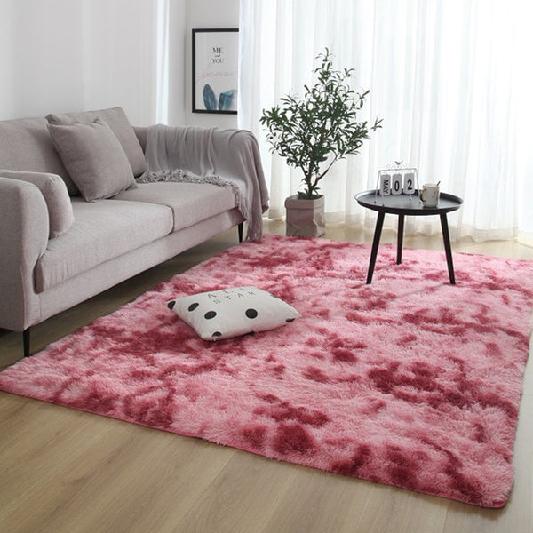 Super Soft Modern Bedroom Area Rug Floor Carpet