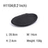 Melamine Black Frost Plate