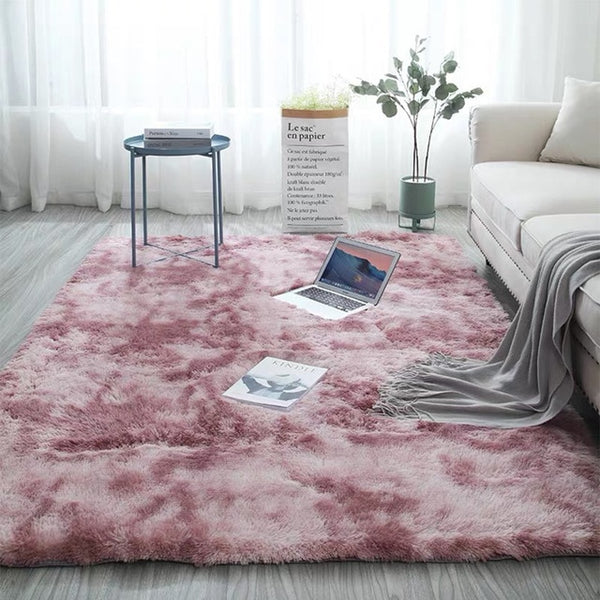 Super Soft Modern Bedroom Area Rug Floor Carpet