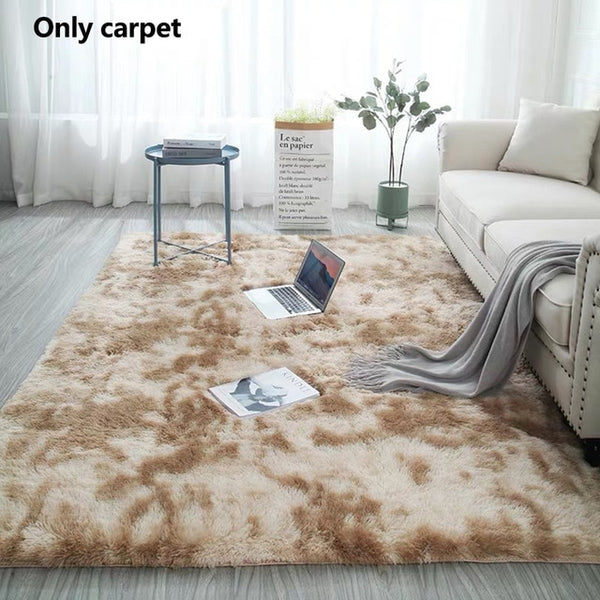 Super Soft Modern Bedroom Area Rug Floor Carpet