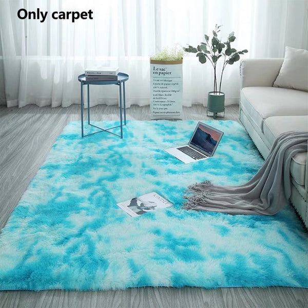 Super Soft Modern Bedroom Area Rug Floor Carpet