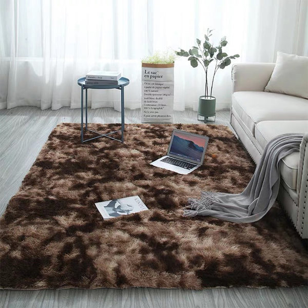 Super Soft Modern Bedroom Area Rug Floor Carpet